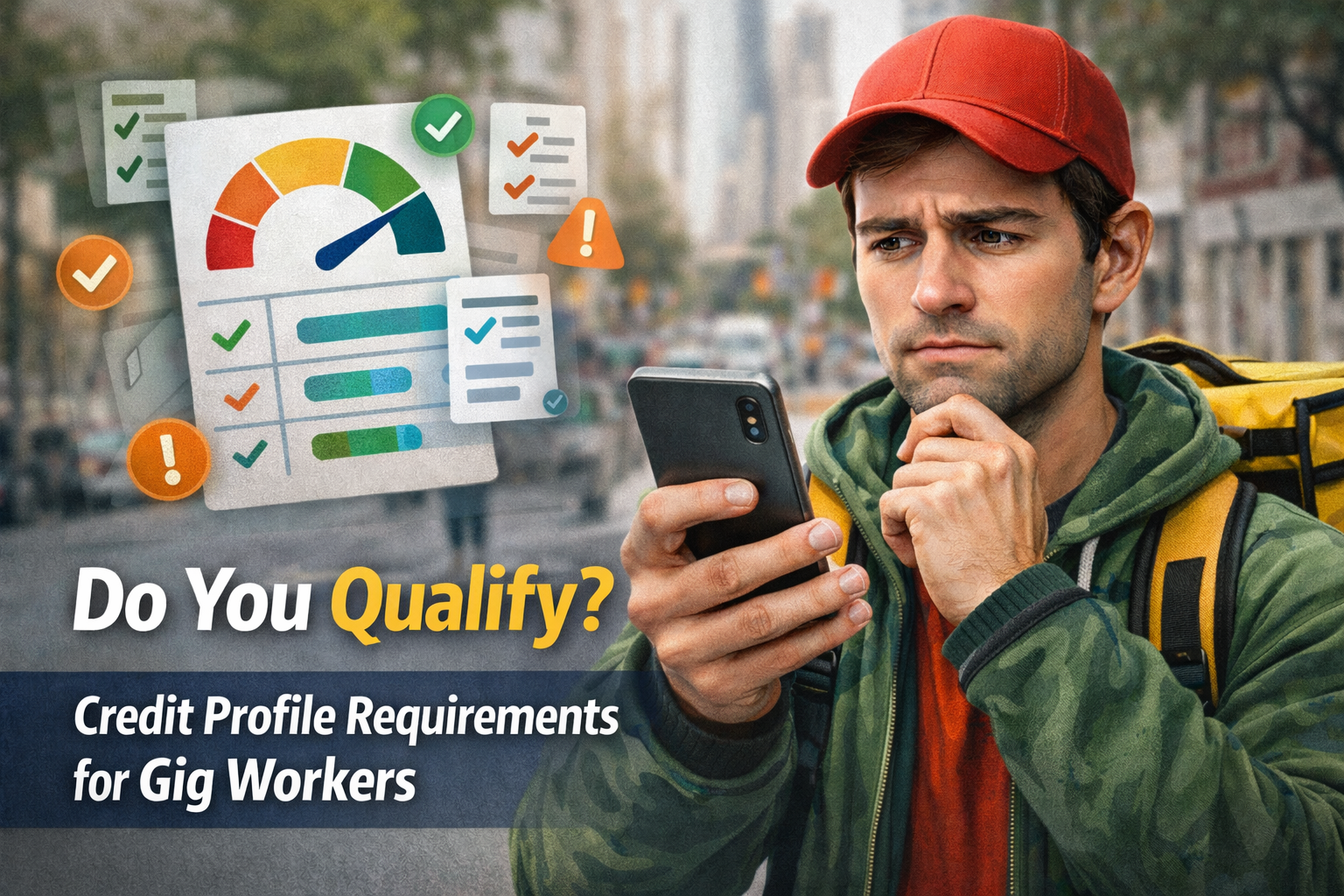 credit profile requirements for gig workers