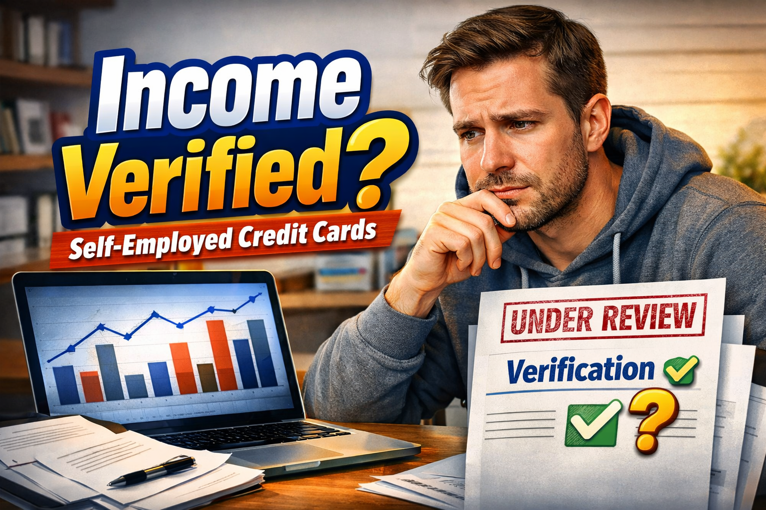 how banks verify self employed income