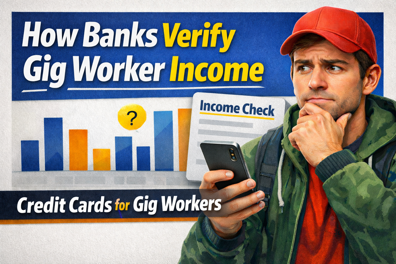 How banks verify gig worker income for credit cards