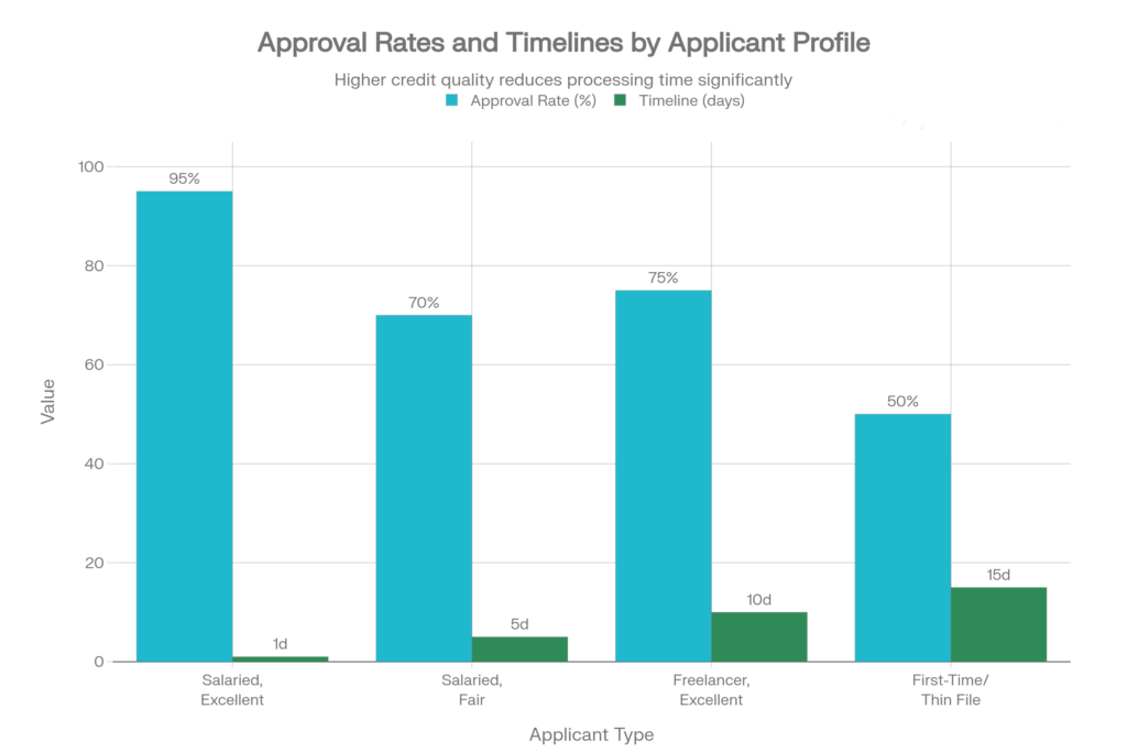 manual credit card review delays caused by income verification and credit inquiries
